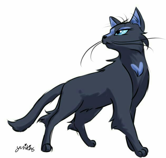 Синяя коты Воители синяя звезда