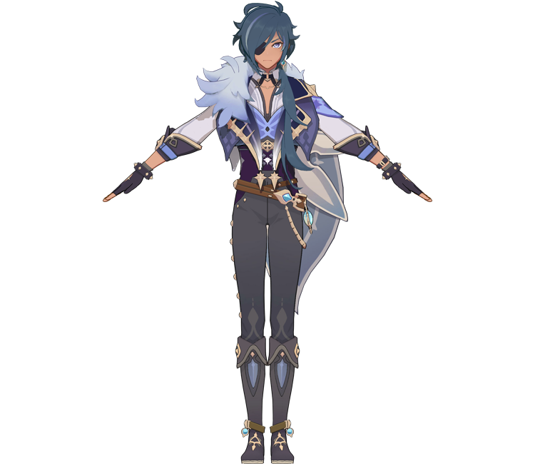 Кейа в полный рост Геншин