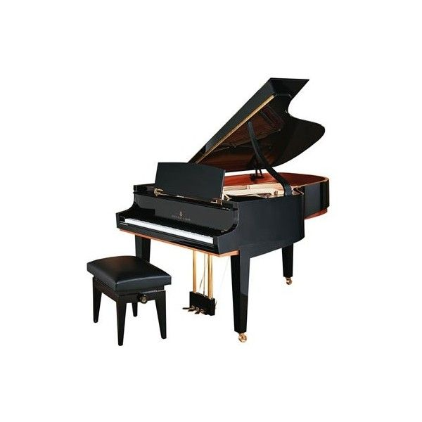 Рояль на прозрачном фоне