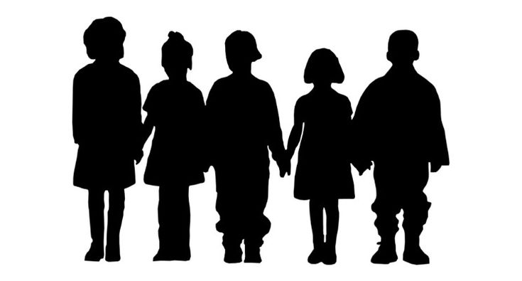 Силуэт подростка