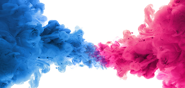 Разноцветный дым