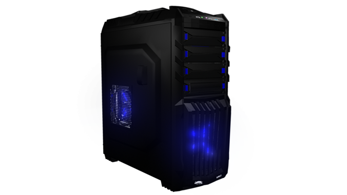 Системный блок на прозрачном фоне