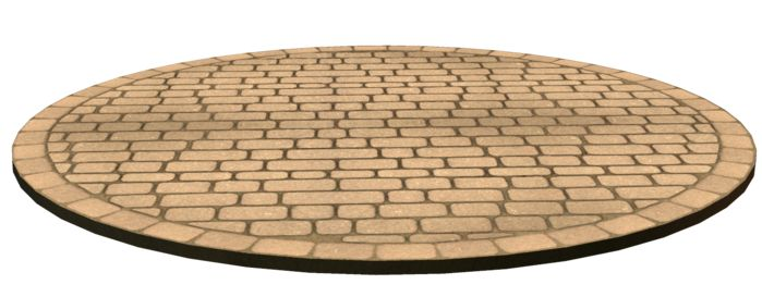 Круглая плитка
