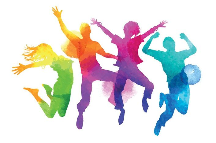 Молодежь силуэт