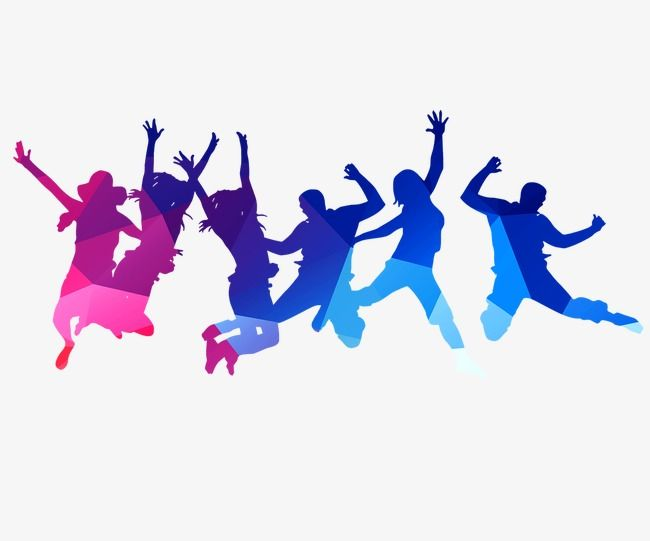 Молодежь силуэт