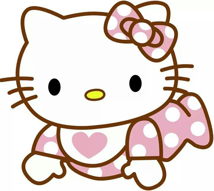 Китти на прозрачном фоне