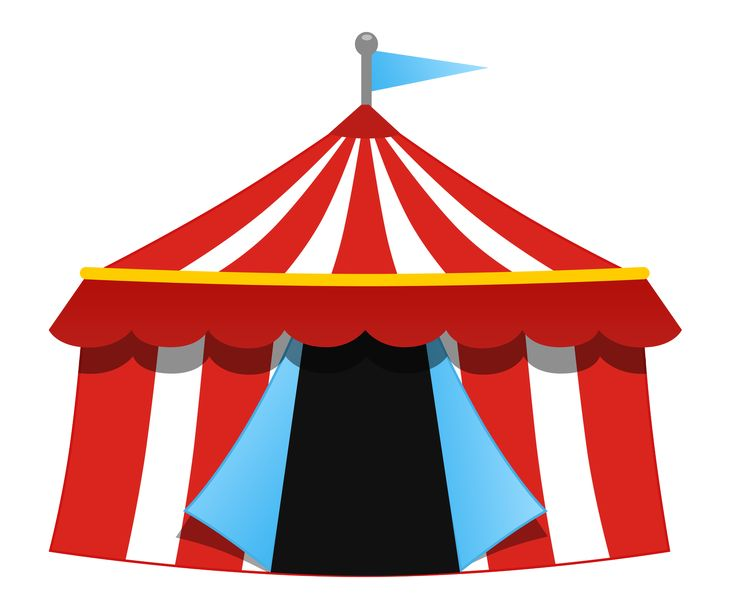 Цирк шапито вектор