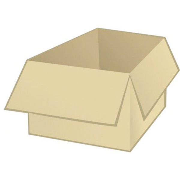 Мультяшная картонная коробка