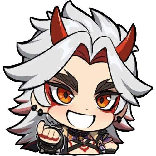 Итто Чиби Стикеры