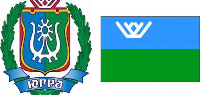 Флаг Ханты-Мансийского автономного округа - Югры