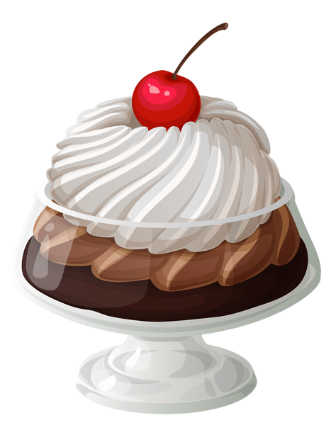 Сладости на белом фоне