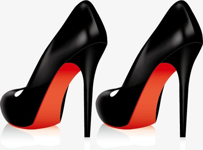 Силуэт туфли на шпильке