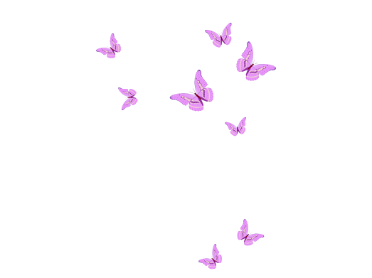 Сиреневые бабочки