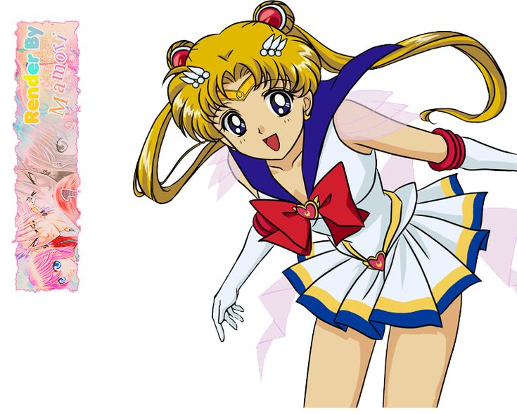 Сейлор Мун рендер