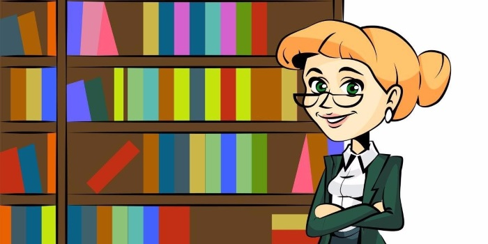 Библиотекарь картинка для детей