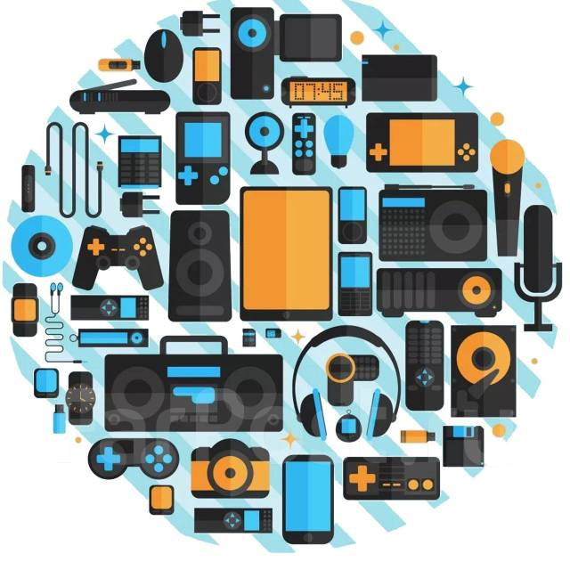 Векторные изображения бытовой техники