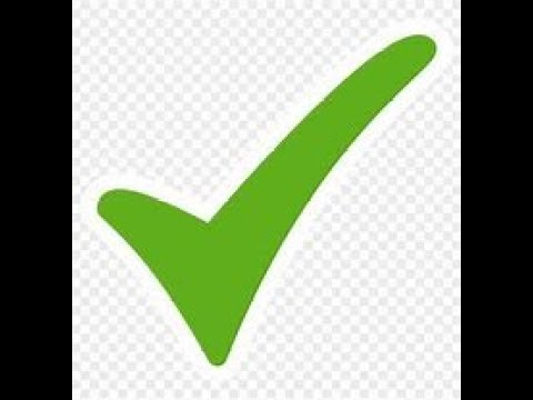 Картинка галочка на прозрачном фоне