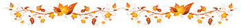 Разделители линеечки осенние