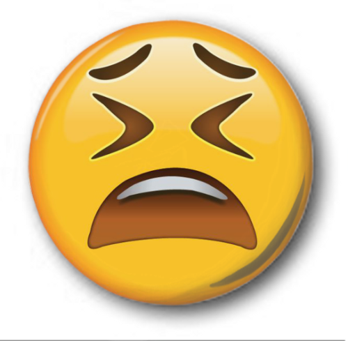 Эмодзи боль