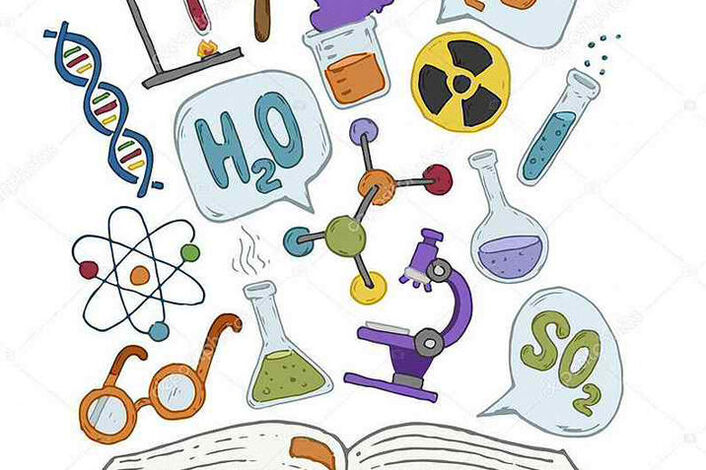 Векторные иллюстрации химия