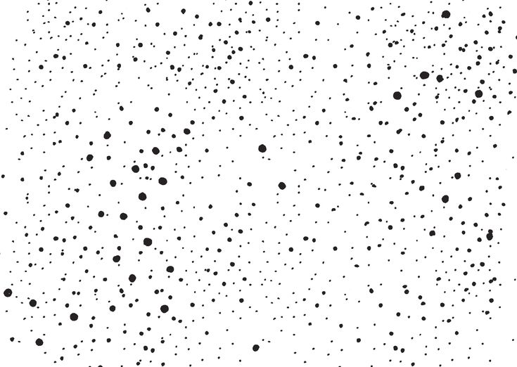 Чёрный фон с белыми точками