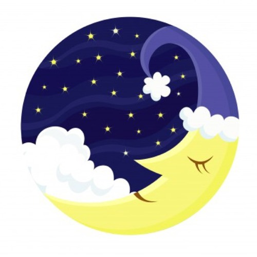 Луна мультяшная