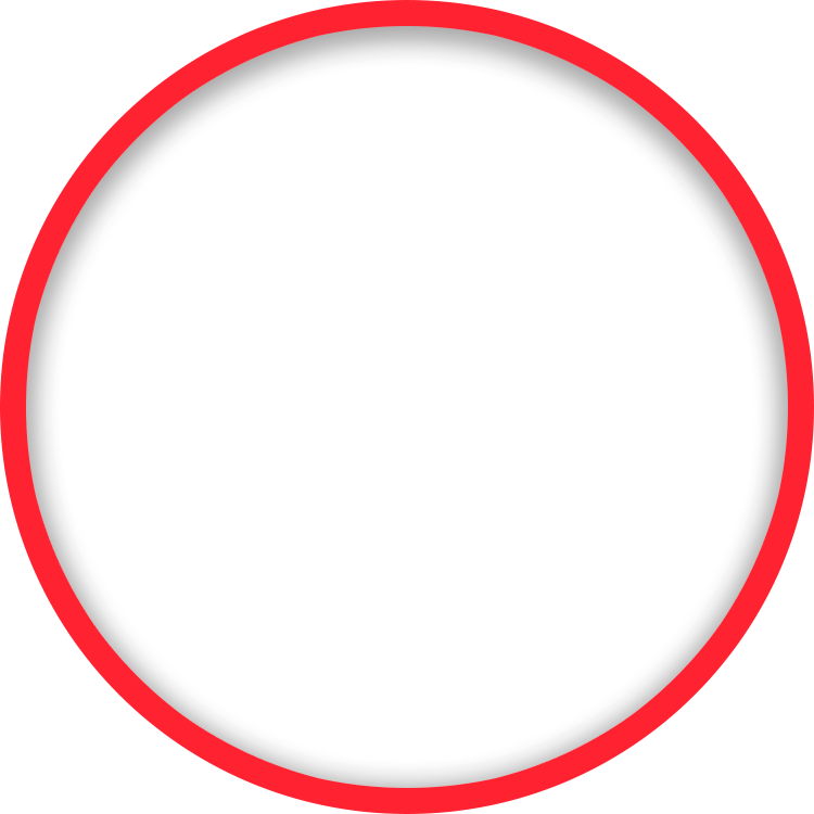 Красная круглая рамка