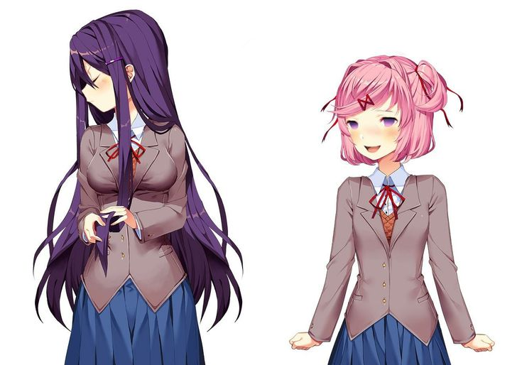 DDLC Юри в полный рост
