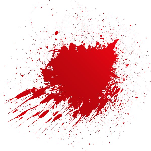 брызги крови