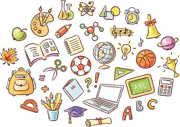 Рисунки на школьную тематику