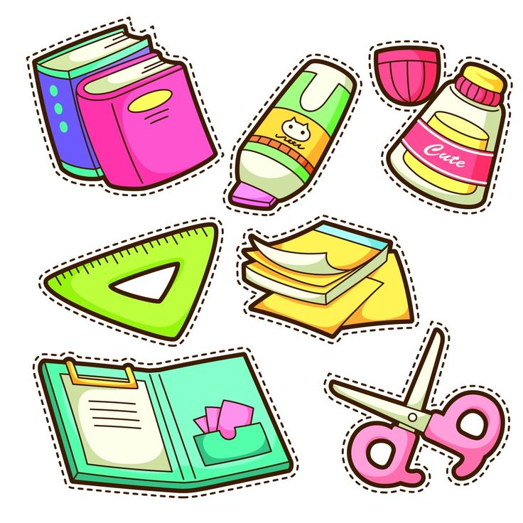 Школьные наклейки