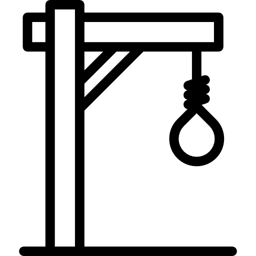 Значок виселицы