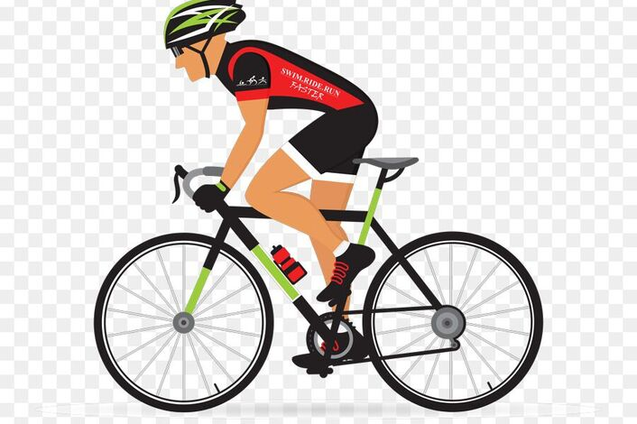 Велосипед иллюстрация