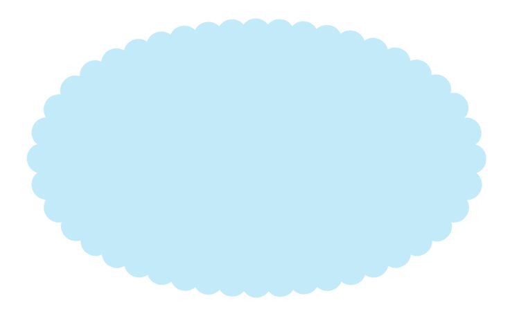 Овал на прозрачном фоне