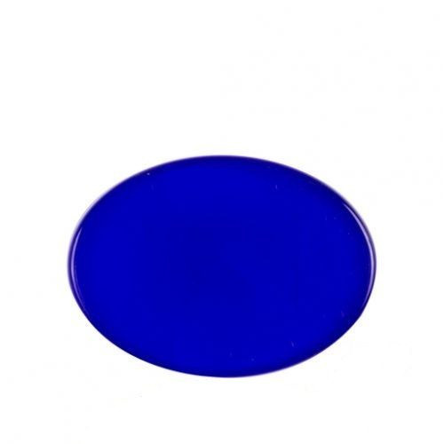 Овал маленький синий