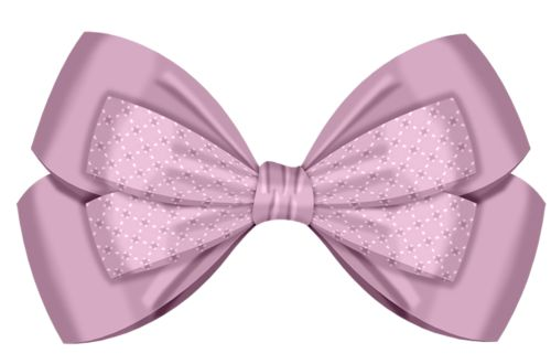 Бантик на прозрачном фоне