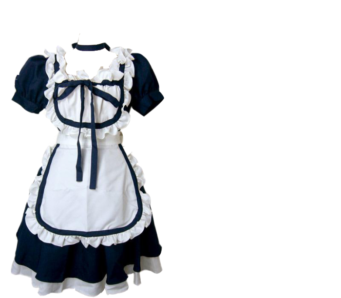 Костюм горничной в Gacha Club