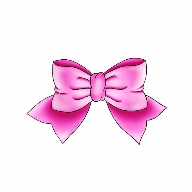 Бантики мультяшные