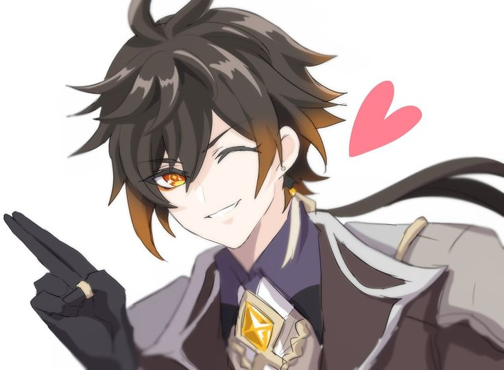 Чжун ли Геншин арты