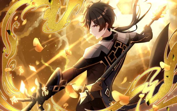 Джун ли Геншин арт