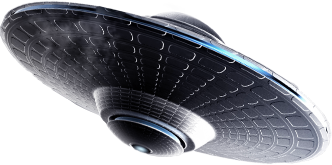 Летающая тарелка для фотошопа