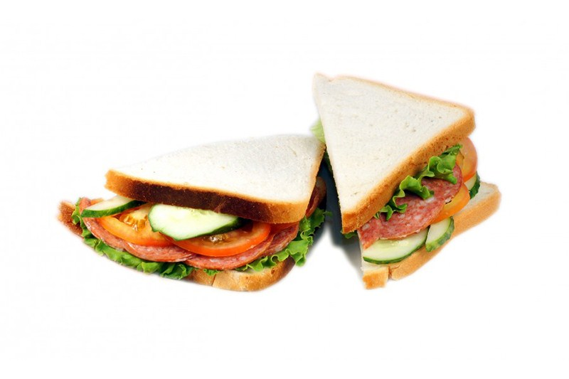 Бутерброд без фона