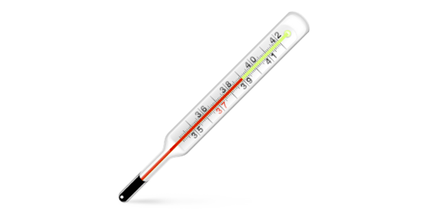 Градусник ртутный 38.1