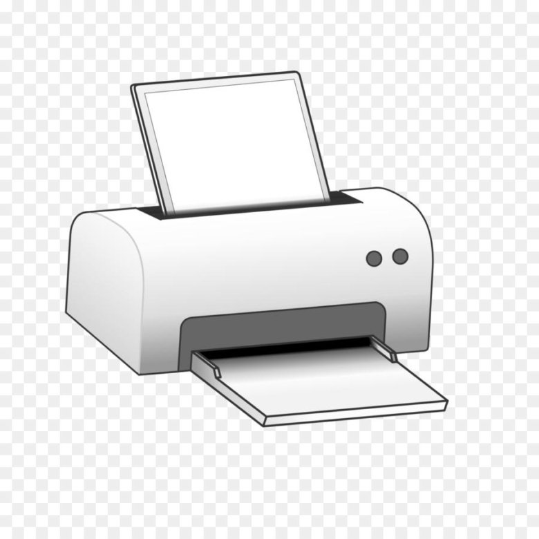 Принтер мультяшный