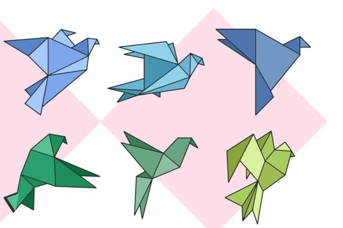 Оригами рисунок