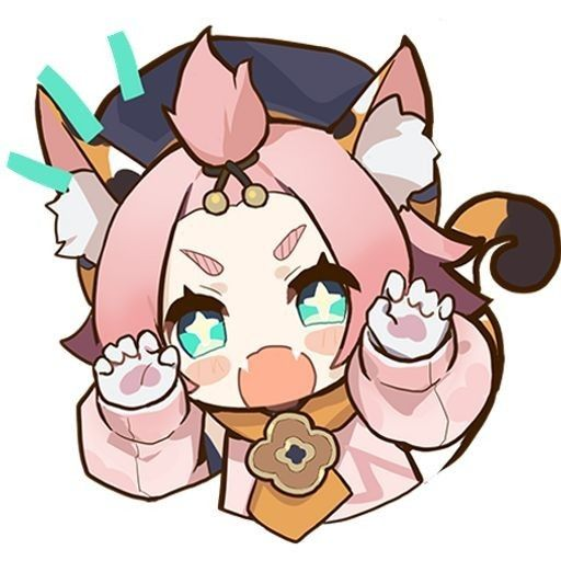 Стикеры Геншин Импакт Чиби