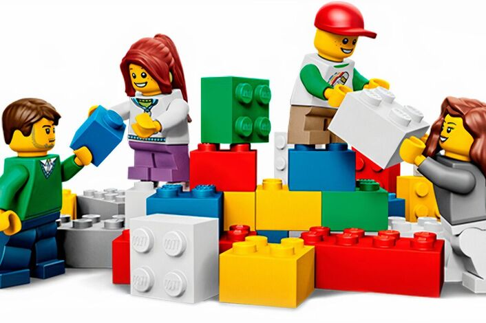 Детский конструктор лего