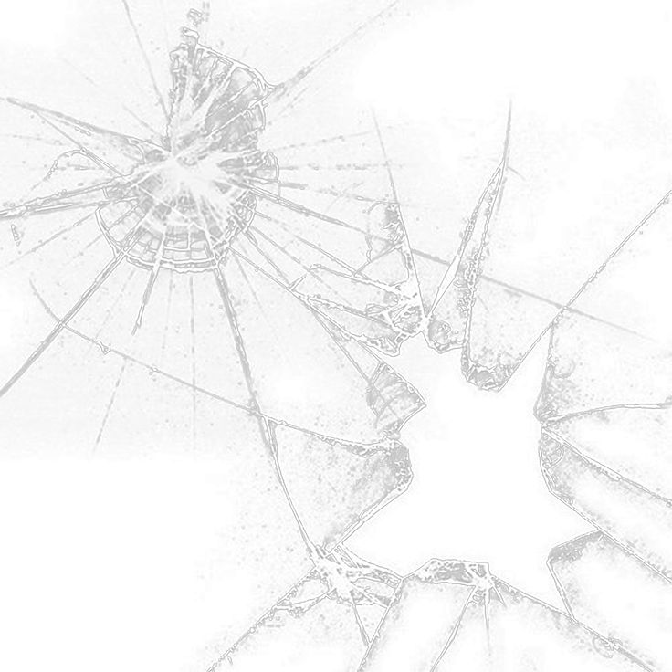 Трещины на стекле прозрачный фон