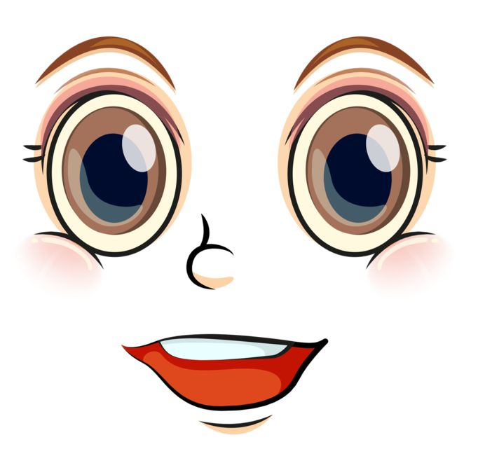 Глаза мультяшка