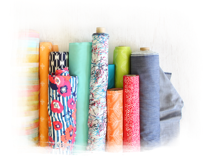 Рулон ткани рисунок